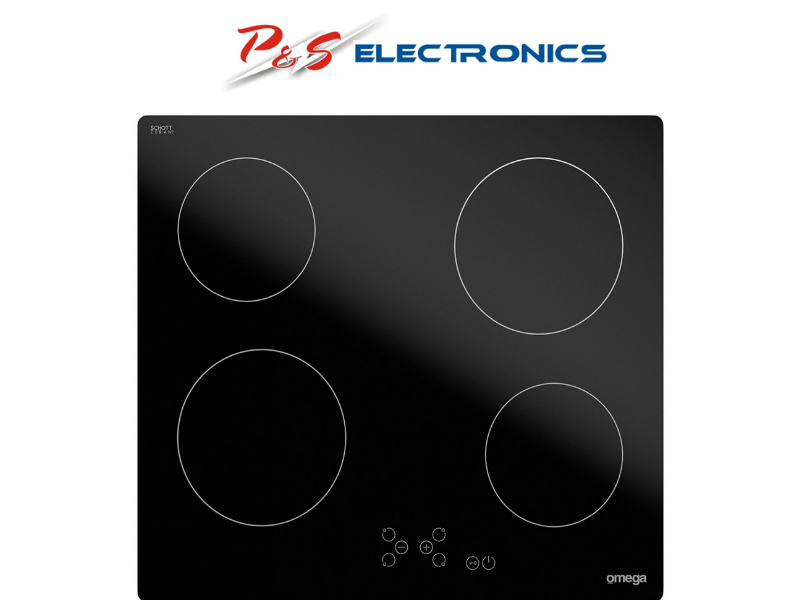 Brand New Omega 600mm Ceramic Cooktop Oc64tz P And S Electronics