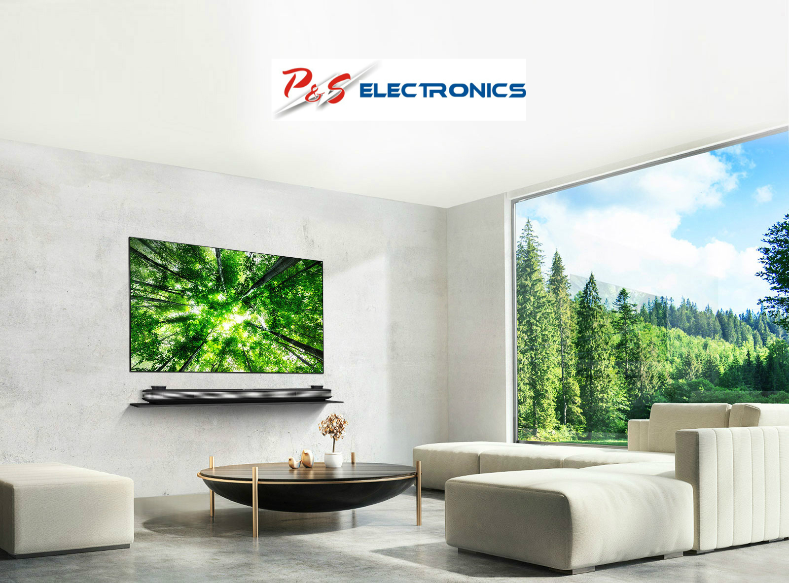 LG SIGNATURE Wallpaper 65 inch TV_OLED65W8PTA - P and S Electronics