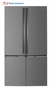 Westinghouse 600L Dark Stainless Steel French Door Fridge WQE6000BB hero high