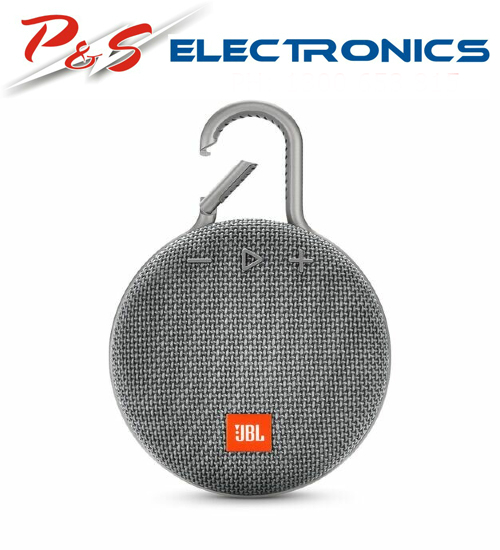 Brand New JBL Clip 3 IPX7 Waterproof Portable Bluetooth Speaker_JBLCLIP3GRY