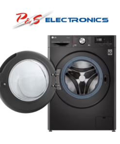 LG Series 9 10kg Front Load Washing Machine with Turbo Clean 360 - Black Steel