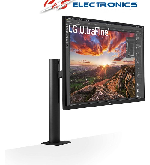 LG 32UN880-B UltraFine Ergo 31.5" 4K UHD HDR10 IPS Monitor with USB-C