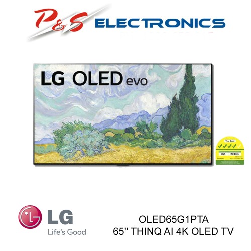 LG 65" GALLERY SELF LIT OLED EVO UHD 4K SMART TV_OLED65G1PTA