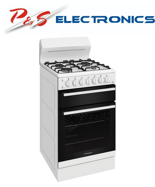 Westinghouse 54cm Freestanding LPG Gas Oven/Stove WLG512WCLP