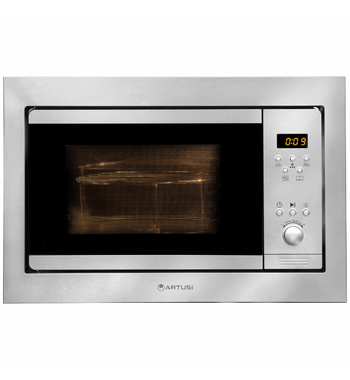 New Carton damaged Artusi AMO25TK 25L Built-In Microwave Oven 900W with stainless steel trim kit