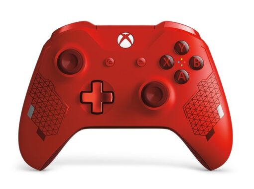 Genuine Xbox One Wireless Controller- Sport Red Special Edition_CZ2-00242
