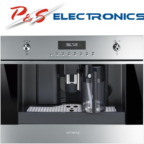 Smeg CMS6451X Classic Aesthetic Built-In Coffee Machine