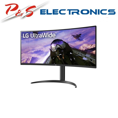 LG 34WP65C-B 34" 160Hz QHD Curved UltraWide Gaming Monitor