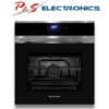 Kleenmaid 60cm 82L Multifunction Convection/Fan Forced Oven OMF6041X Black Glass