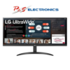 LG 34'' UltraWide FHD HDR Monitor with FreeSync™ 34WP500-B - FACTORY SECOND