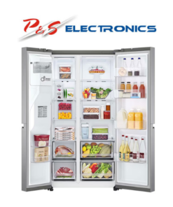 LG 635L Side by Side Frost Free Non Plumbed Fridge