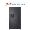 LG 637L French Door Fridge with Ice and Water Matte Black, GF-L700MBL. Carton Damaged