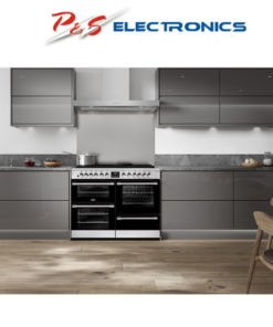 Belling Cookcentre 110cm Duel Fuel Black Freestanding Oven/Stove - BCC1100DFSS