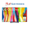 LG C2 77 inch OLED evo TV with Self Lit OLED Pixel