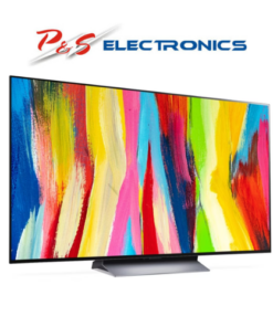 LG C2 77 inch OLED evo TV with Self Lit OLED Pixel