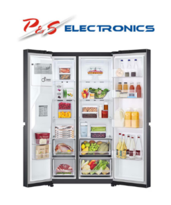 LG 635L Side by Side Fridge with Non-Plumbed Ice & Water Dispenser