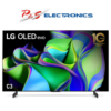 LG 42" OLED EVO C3 4K UHD SMART TV OLED42C3PSA, Carton Damaged