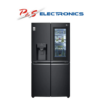 LG 706L FRENCH DOOR MATTE BLACK FRIDGE, WITH INSTAVIEW DOOR-IN-DOOR®