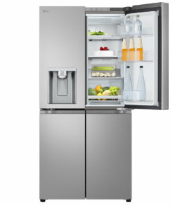 LG 506L Slim French Door Fridge with Ice and Water Dispenser, GF-L500PL, CARTON DAMAGED