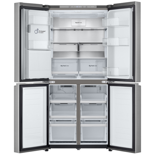 LG 5506L Slim French Door Fridge with Non-Plumbed Ice & Water Dispenser