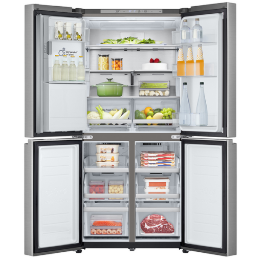 LG 5506L Slim French Door Fridge with Non-Plumbed Ice & Water Dispenser